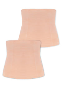 Maximum Tummy Control Belly Band With Flexible Boning - 2 Pack