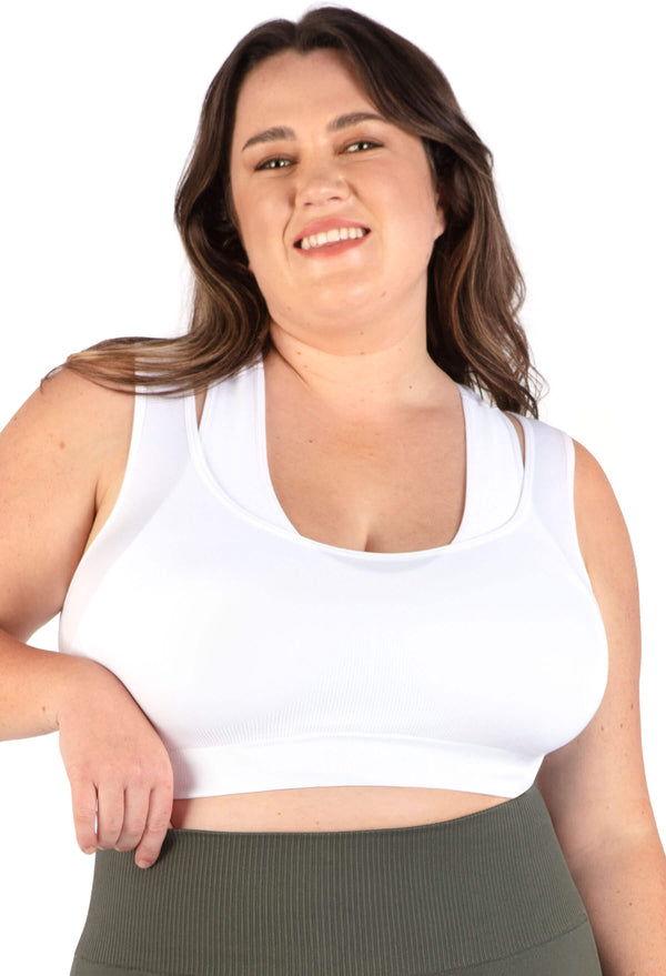 3 Pack - Sports Bra - Triple-layer Support Racer