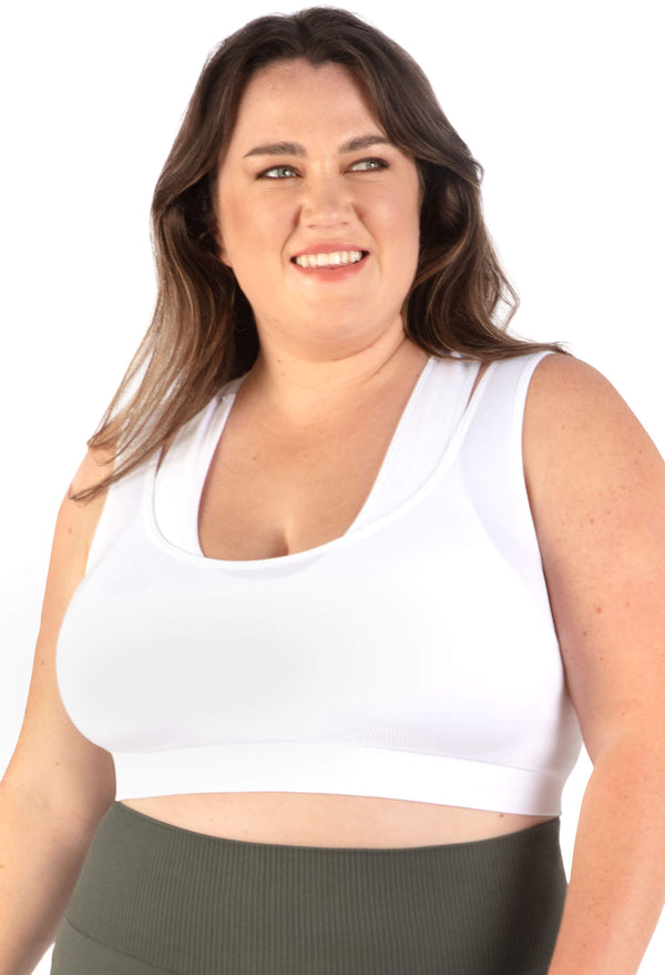 3 Pack - Sports Bra - Triple-layer Support Racer