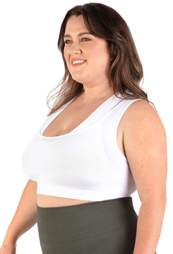 3 Pack - Sports Bra - Triple-layer Support Racer