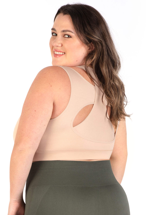 3 Pack - Sports Bra - Triple-layer Support Racer