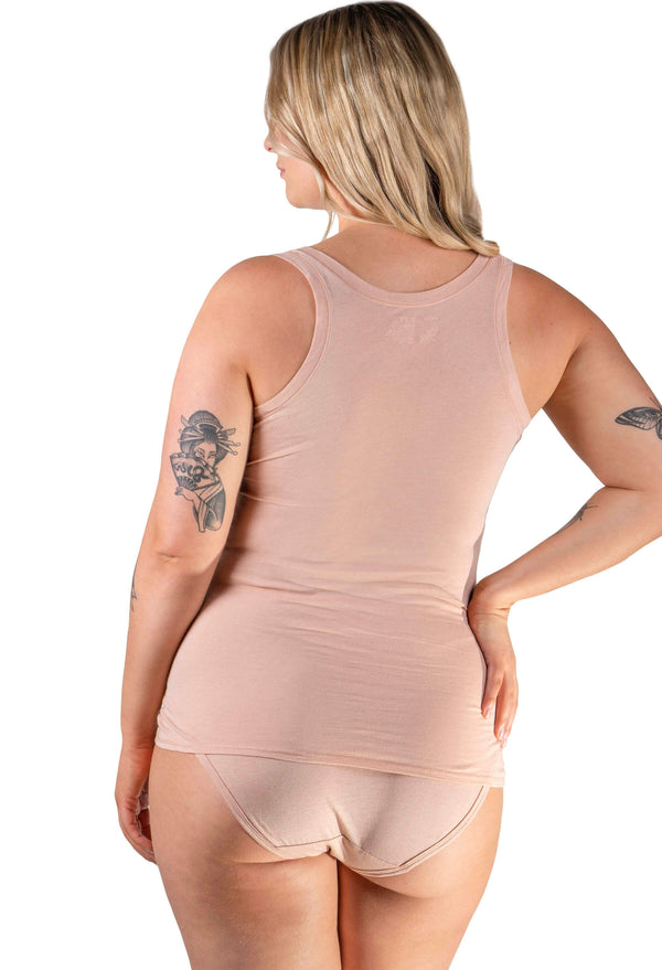 Superfine 100% Cotton Tank Top - 4 Pack