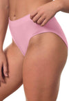 Lilac Snow Bamboo Nursing Bra + High Cut Undies Set With FREE Eco-Friendly Reusable Nursing Pads