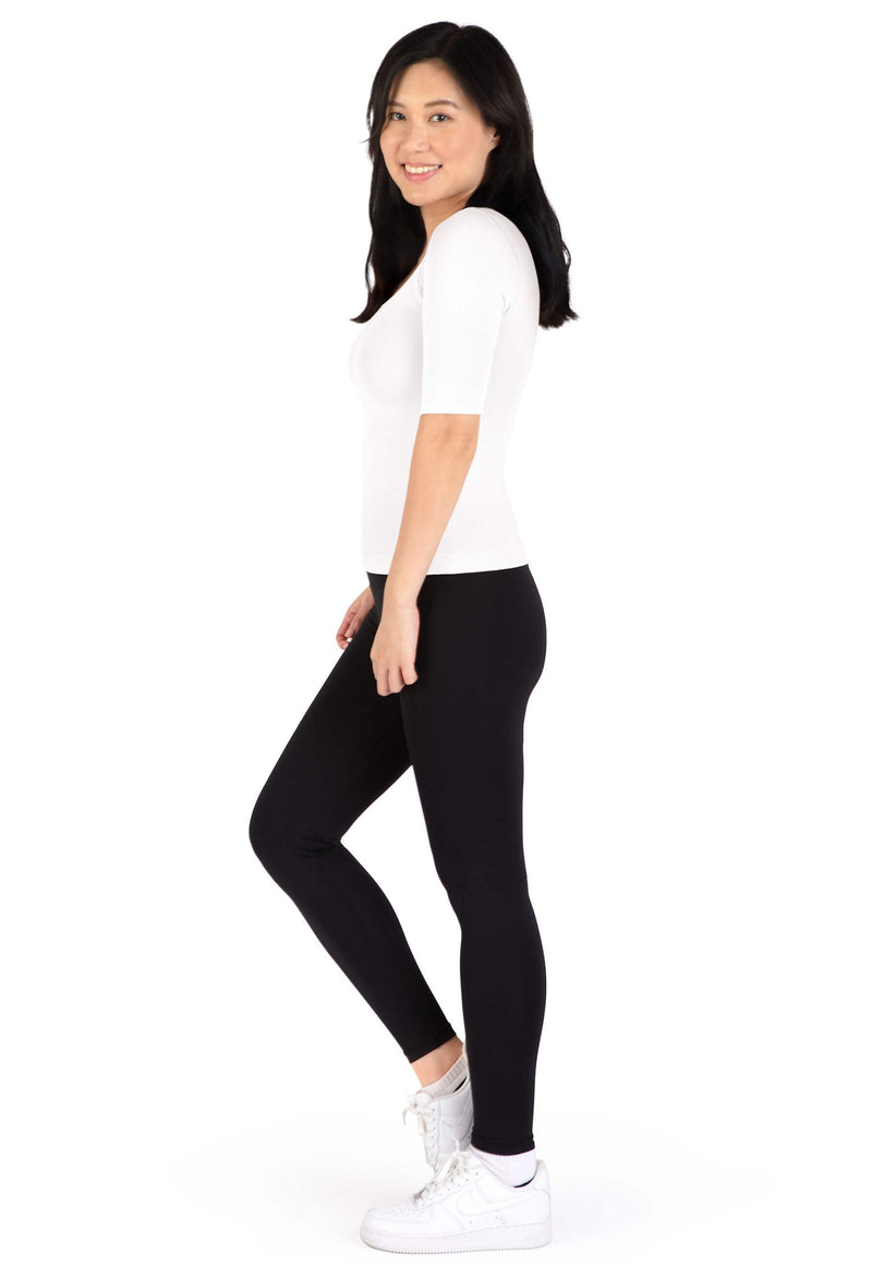 Bamboo Mid Length Sleeve Tee