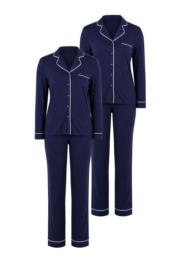Buttery Soft Bamboo Pyjama Set - 2 Pack