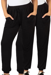 Bamboo Travel Pants - 2 Pack