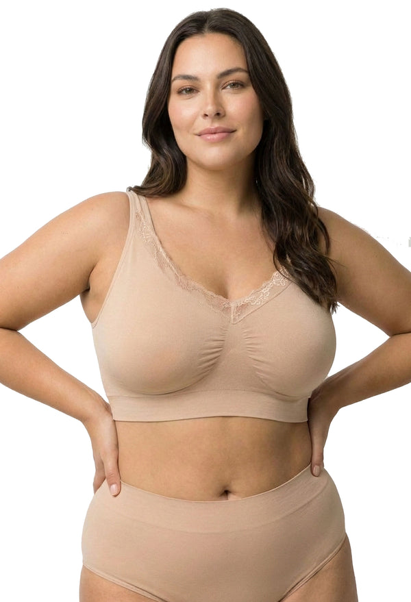 Lightweight Wire Free Travel Bra - 3 Pack