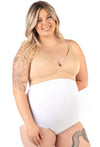 Maternity Underbust Cotton Rich Full Brief - Fancy 3 Pack