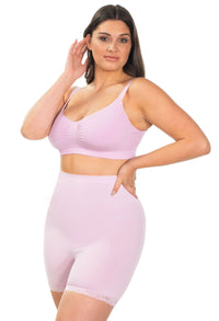 Anti Chafing High Rise Petite Cotton Rich Shorts