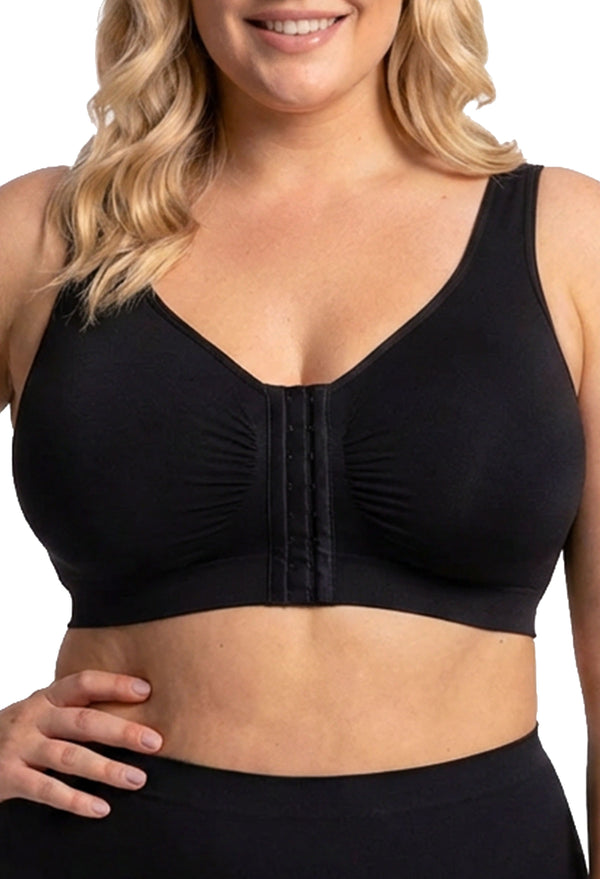 Padded Front Opening Bra - Wireless Comfort