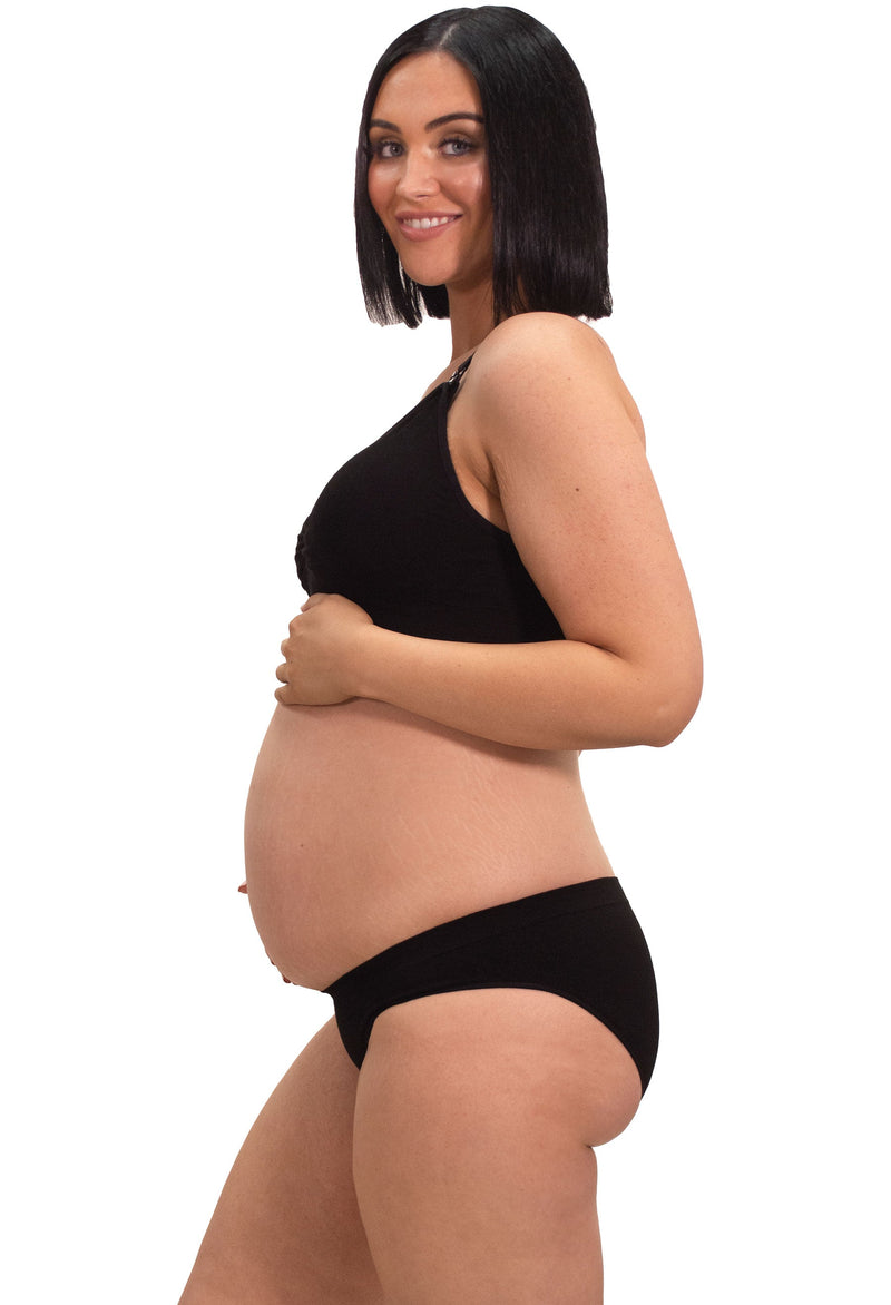 Maternity V-Waist Bamboo Bikini