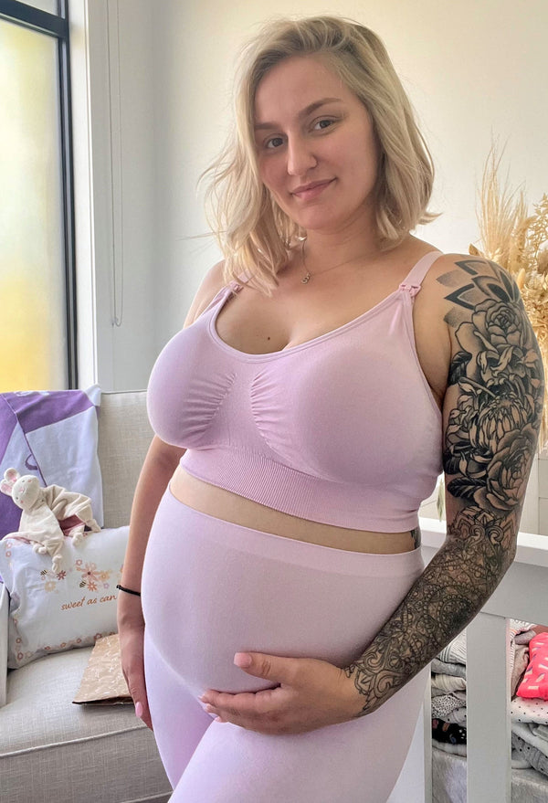 Seamless Comfort Bamboo Nursing Bra