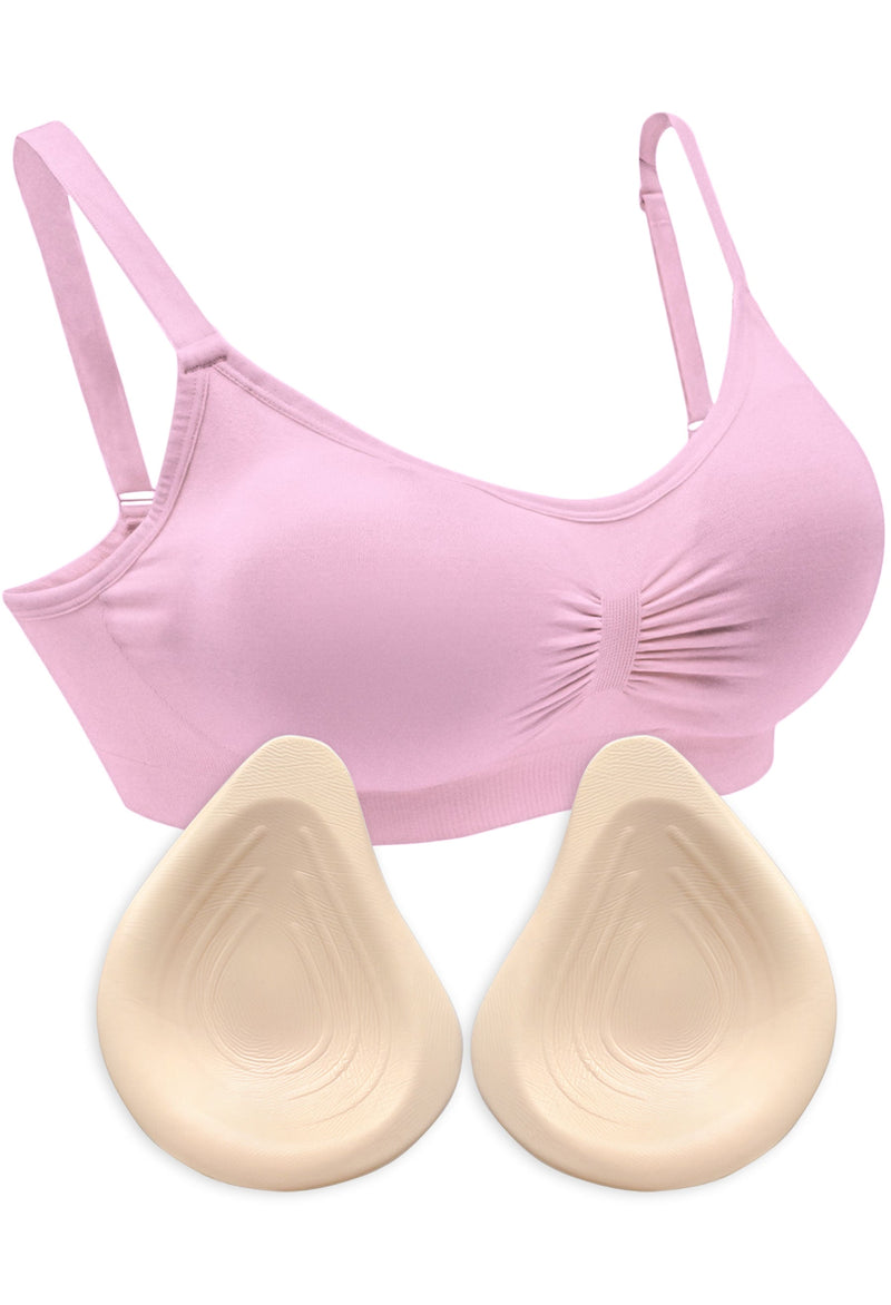 Bamboo Padded Wire Free Bra & Prosthesis Set
