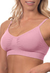 Lilac Snow Bamboo Bra + High Cut Set With FREE Nipple Covers