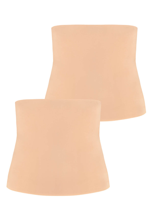 Cotton Seamless Post-Surgery Support Belly Band - 2 Pack