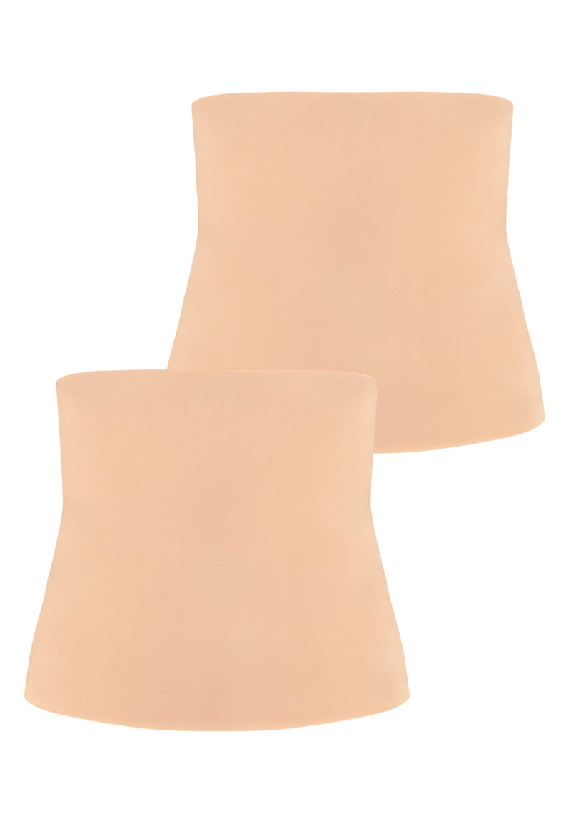 Cotton Seamless Post-Surgery Support Belly Band - 2 Pack