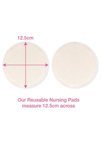 Lilac Snow Bamboo Nursing Bra + High Cut Undies Set With FREE Eco-Friendly Reusable Nursing Pads