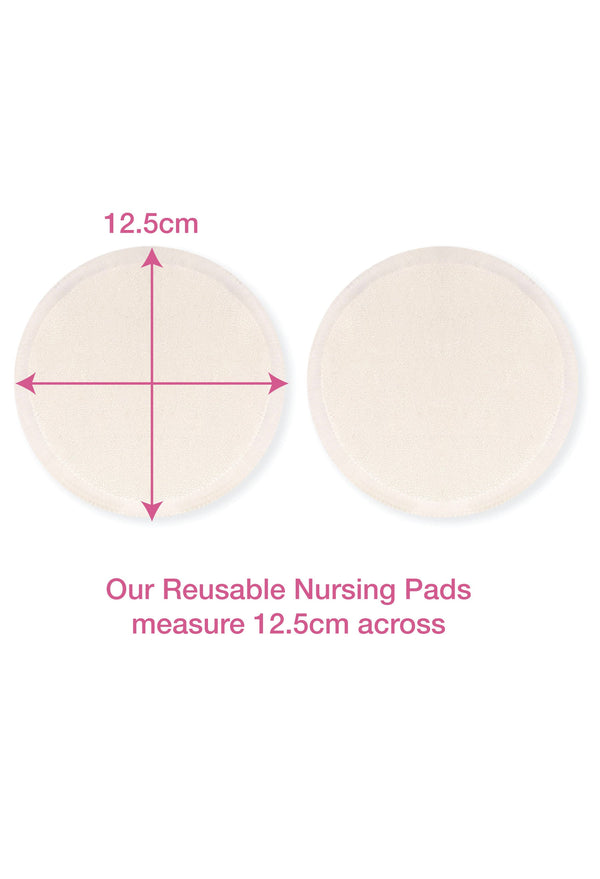 Lilac Snow Bamboo Nursing Bra + High Cut Undies Set With FREE Eco-Friendly Reusable Nursing Pads