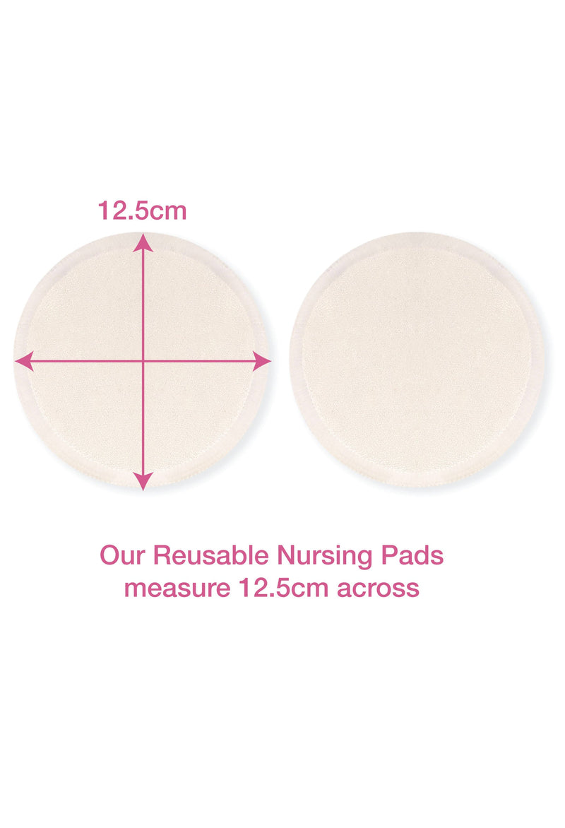 Lilac Snow Bamboo Nursing Bra + High Cut Undies Set With FREE Eco-Friendly Reusable Nursing Pads