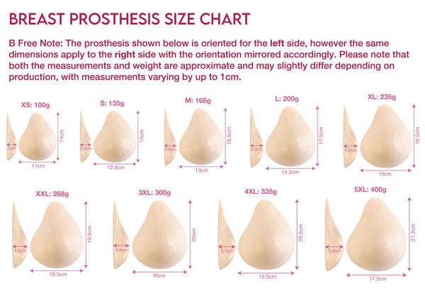 Bamboo Padded Wire Free Bra & Prosthesis Set