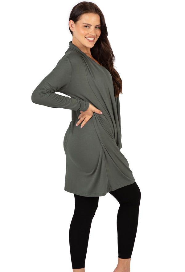 Bamboo Soft Drape Nursing Top - 2 Pack