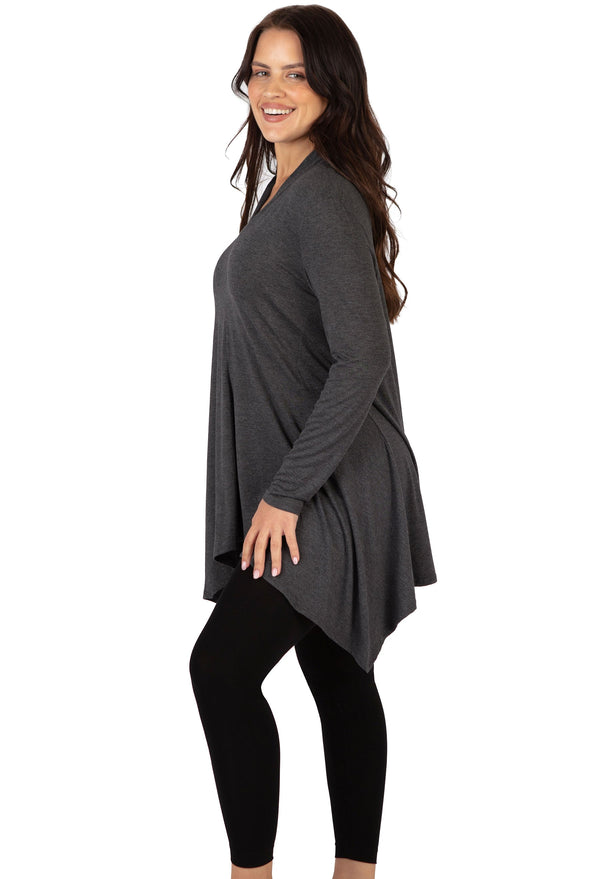 Bamboo V Neck Tunic Top - 2 Pack