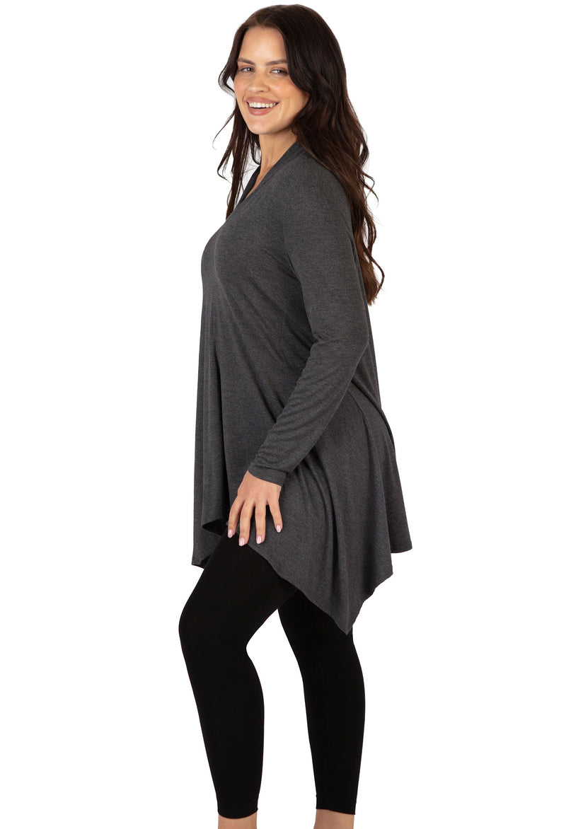 Bamboo V Neck Tunic Top - 2 Pack