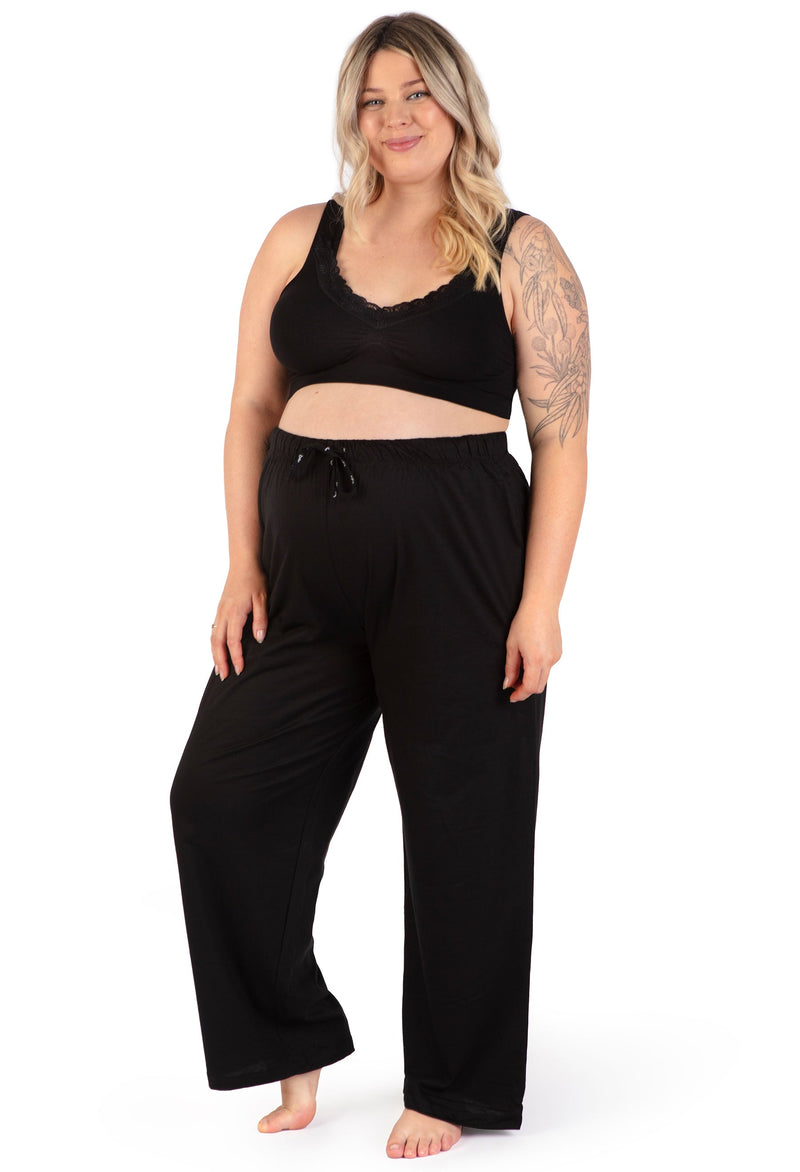 Maternity 100% Cotton Pyjama Pants - 2 Pack