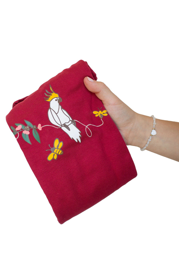 100% Organic Cotton Short Sleeve Baby Bodysuit