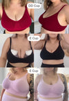 White Bamboo Nursing Bra + High Cut Undies Set