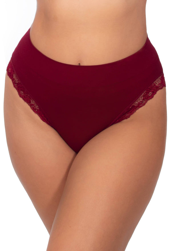 Invisible Lace Contour High Cut Brief - 3 Pack