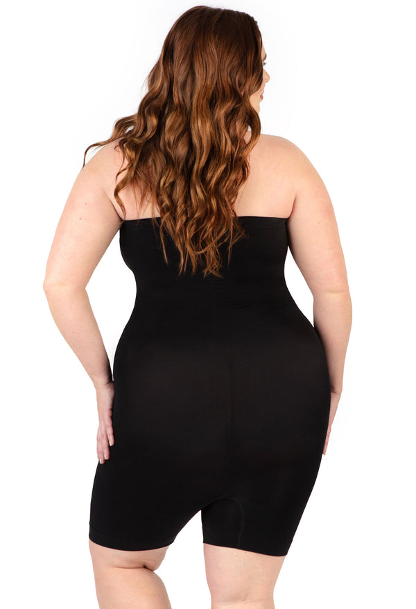 Shapewear Bodysuit Strapless Shorts | BodySleek
