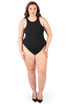 Plus Size High Neck Bodysuit G-String | ButterFit