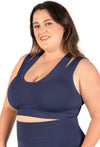 Plus Size Triple-layer Support Racer & High Waist Full Length Leggings