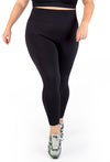 Plus Size Seamless High Waist Full Length Leggings