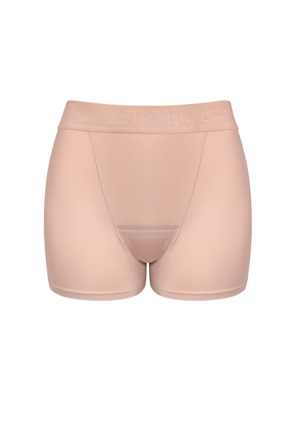 Invisible Period High Waist Midi Shorts