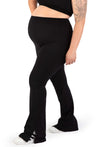 Maternity Flare Leggings | High Waisted & Pet Hair Resistant - 2 Pack