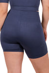 Plus Size Seamless High Waist Midi Biker Shorts