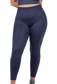 Plus Size Seamless High Waist Full Length Leggings