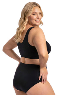 Bamboo Padded Front Closure Wire Free Bra