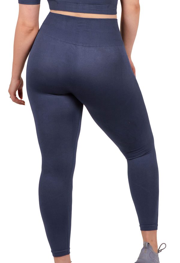 Plus Size Seamless High Waist Full Length Leggings