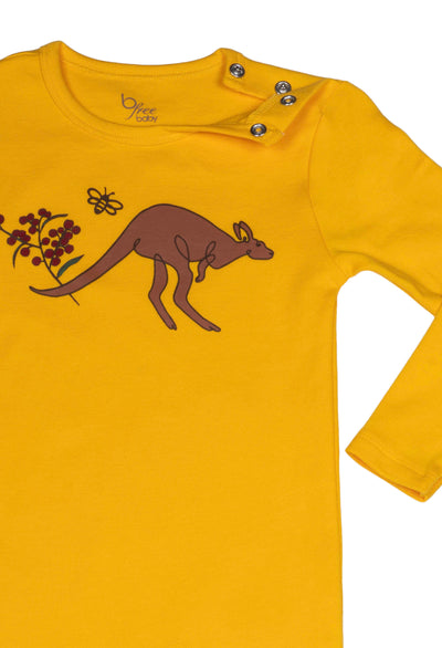 100% Organic Cotton Unisex Babysuit