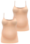Maternity Ultra Light Shaping Camisole - 2 Pack