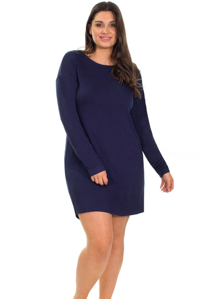 Bamboo Night Dress | Long Sleeves - 2 Pack